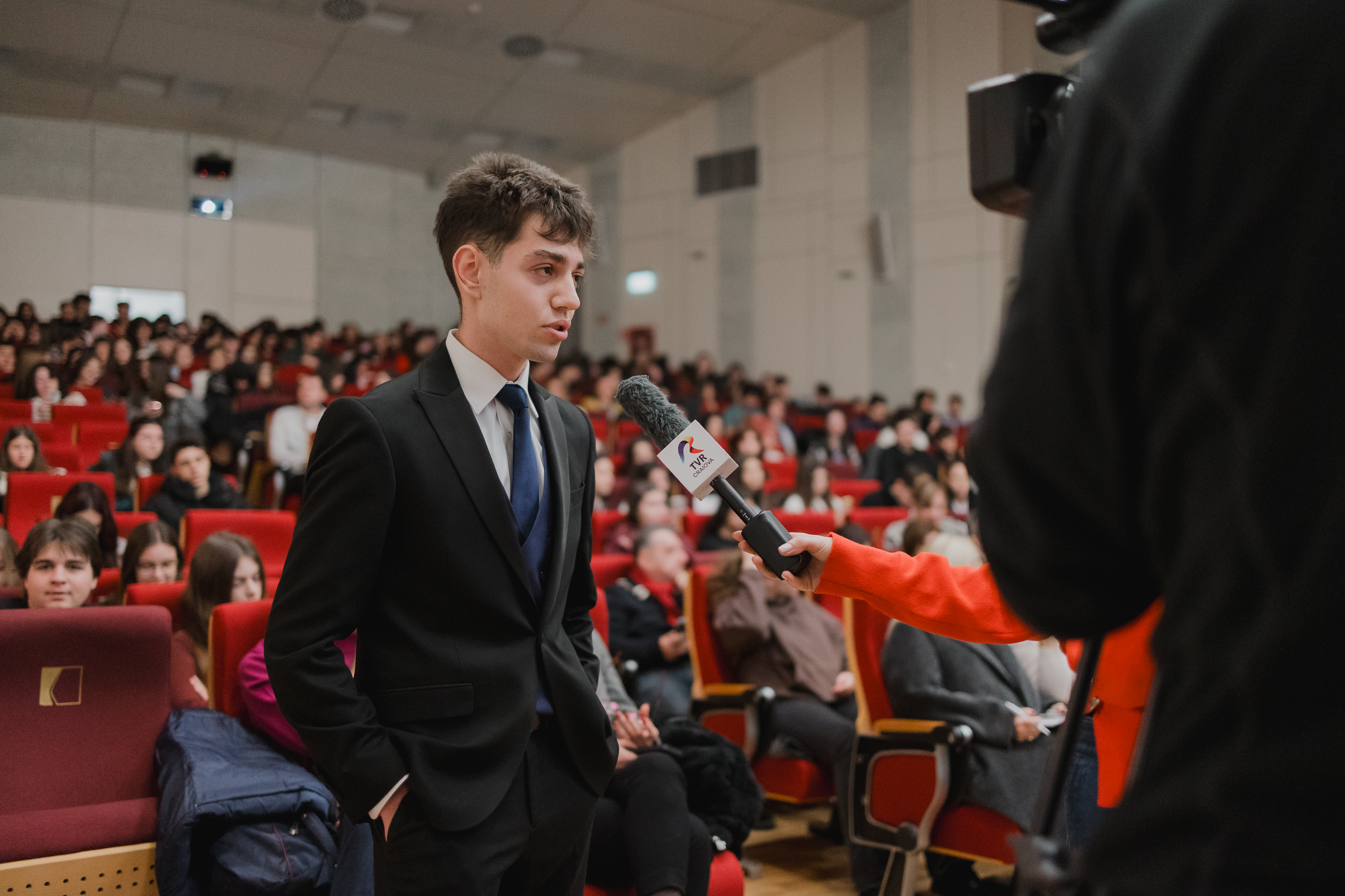 Concurs de oratorie Puterea Cuvântului - Interviu TVR Craiova